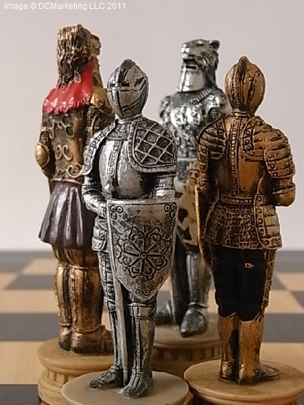 Medieval Warrior Theme Chess Set